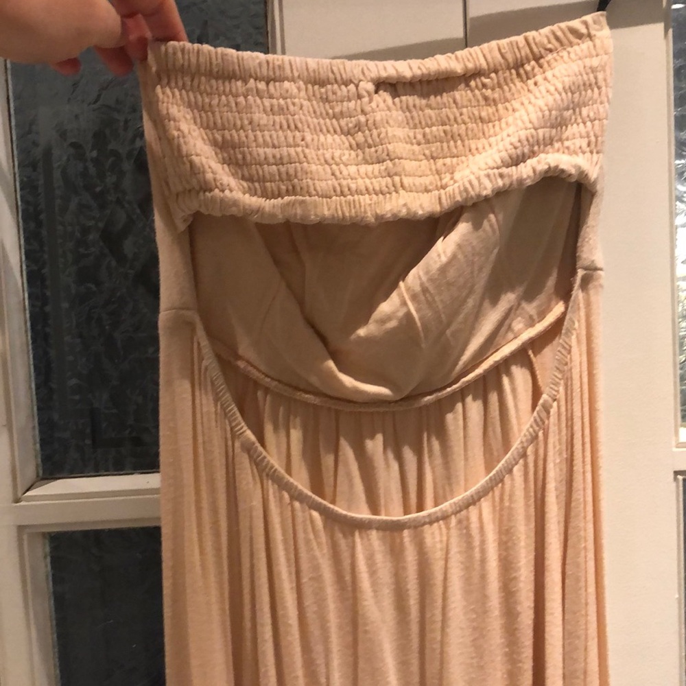 BEBE STRAPLESS MAXI DRESS - Picture 3 of 4